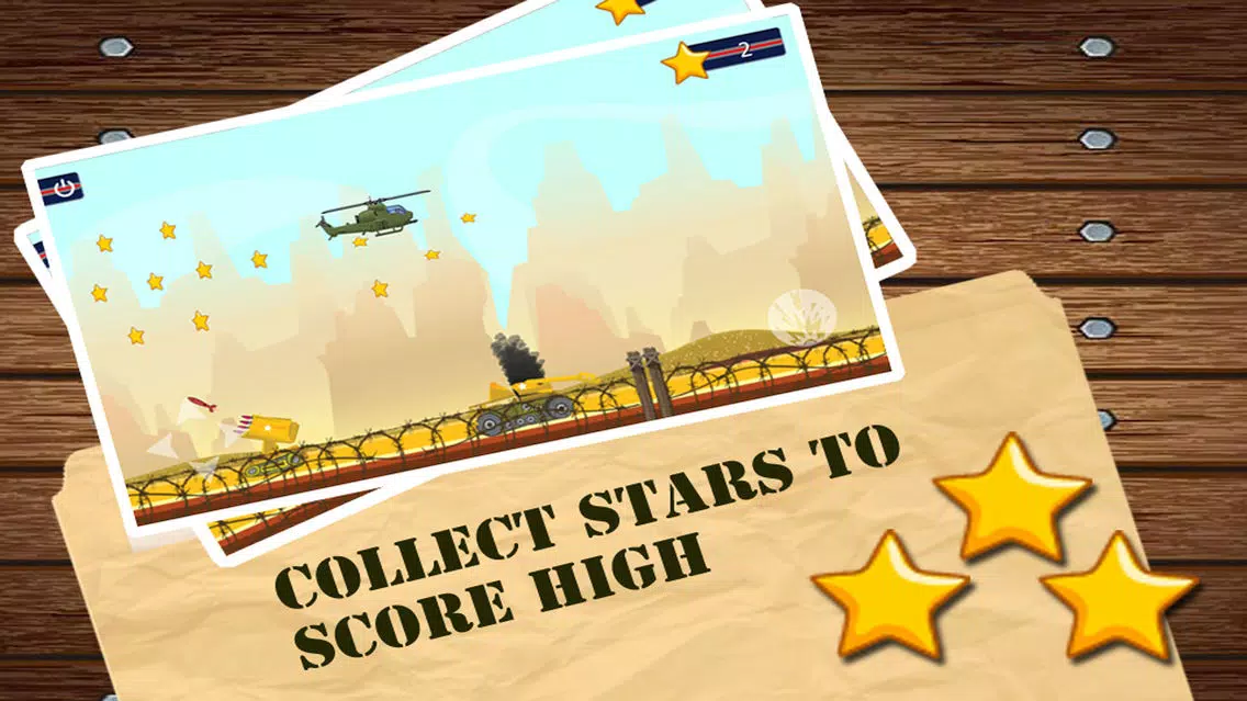 Bomb Drop flying helicopter action game應用截圖