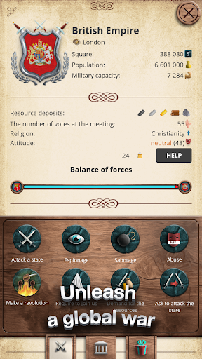 Europe 1784 Military strategy Screenshots