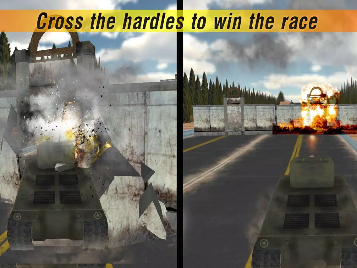 Military Tank Race Champs Pro iPad  Screenshots