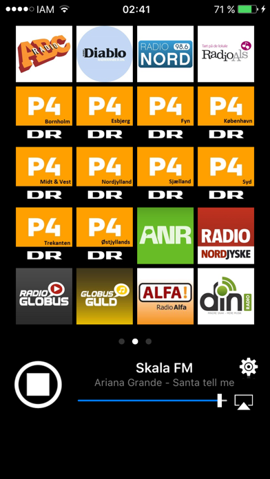 Radios Denmark Screenshots