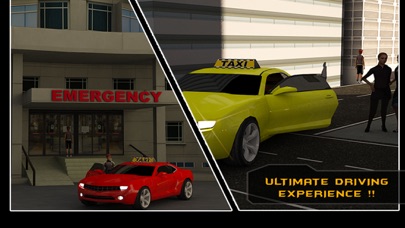 Taxi Car Simulator 3D - Drive Most Wild & Sports Cab in Town Screenshots
