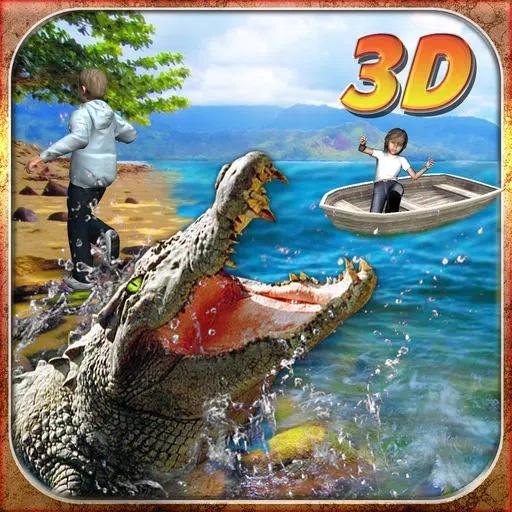 Crocodile Attack Simulator 3D – steer the wild alligator and hunt down farm animals Crocodile Attack Simulator 3D – steer the wild alligator and hunt down farm animals