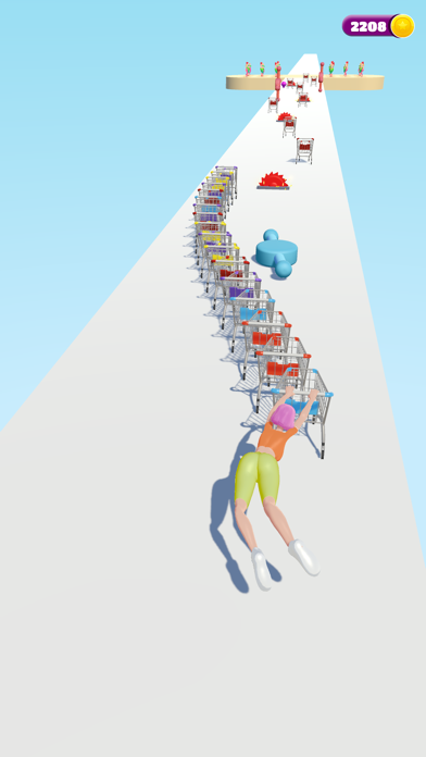Capturas de tela do Grocery Cart Run