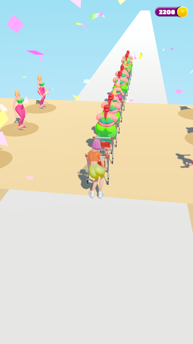 Capturas de tela do Grocery Cart Run