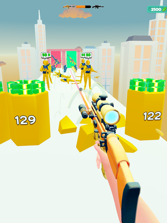 Скриншоты Gun Run 3D! iPad 