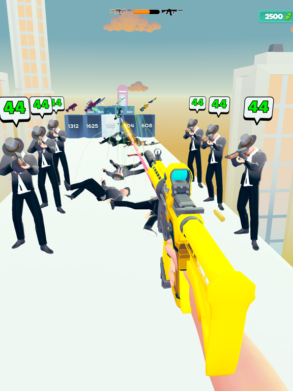 Скриншоты Gun Run 3D! iPad 