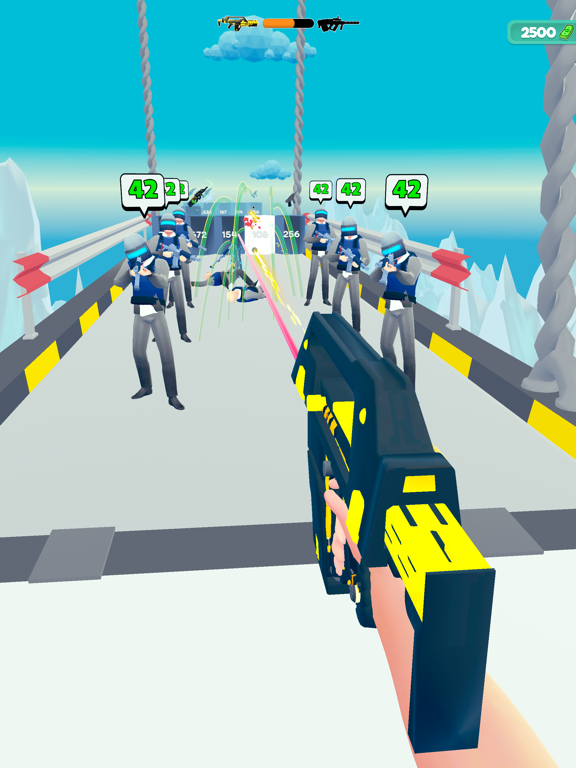 Скриншоты Gun Run 3D! iPad 