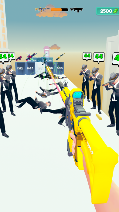 Скриншоты Gun Run 3D!