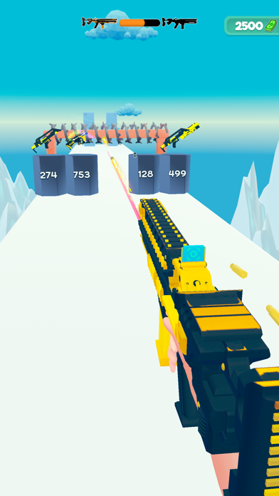 Скриншоты Gun Run 3D!