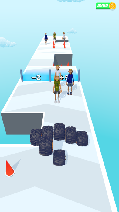 Wheel Run 3D Screenshots