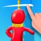 Stickman Rescue 3D - Cut Rope
