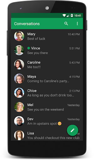 Chomp SMS Screenshots