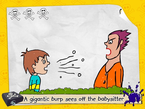 Ảnh chụp màn hình của Horrid Henry Big Box of Pranks iPad 