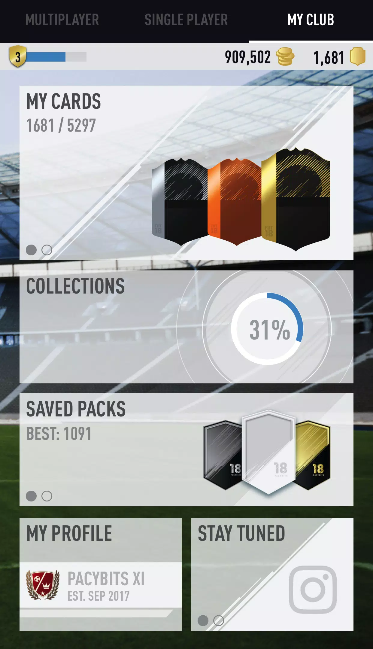 FUT PACK Screenshots