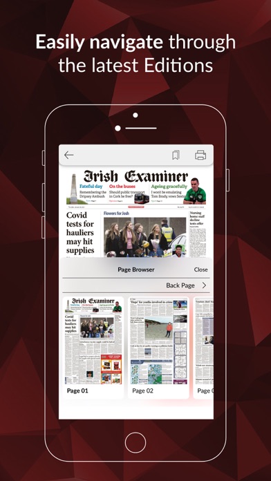 Irish Examiner ePaper Screenshots