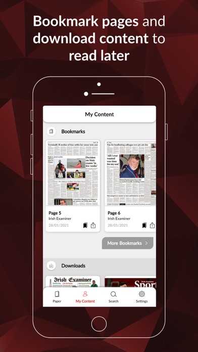 Irish Examiner ePaper Screenshots
