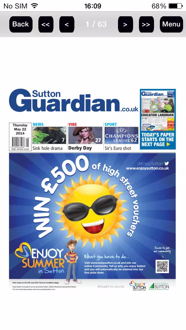 Sutton Guardian 스크린샷