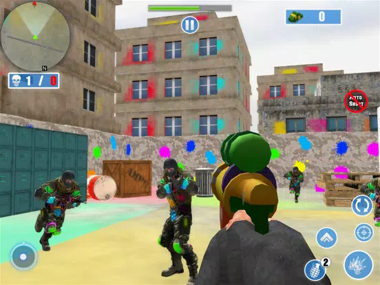 Capturas de pantalla de Paintball shooting: Gun Battle iPad 