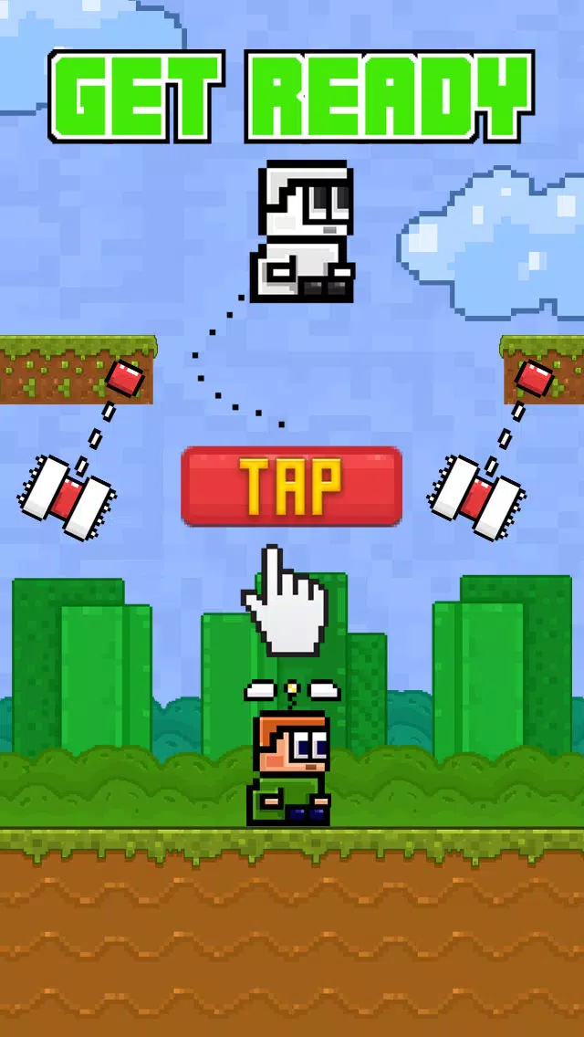 Tangkapan skrin Swing Block