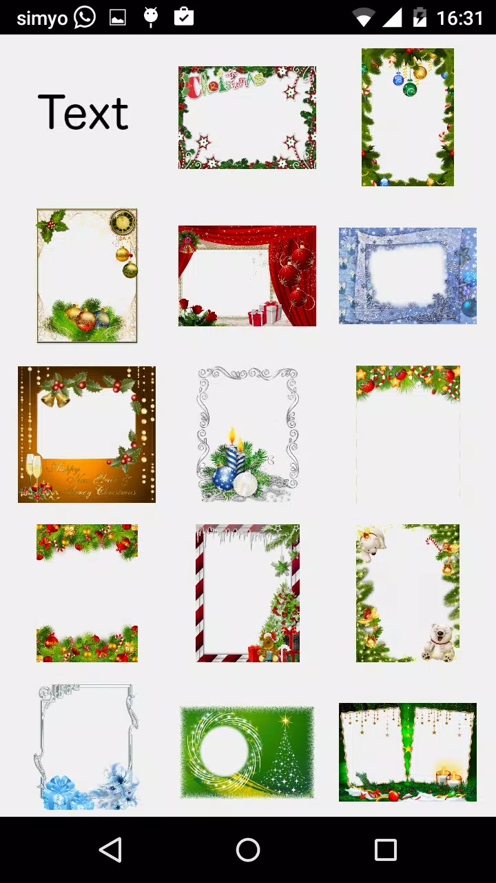 Christmas Photo Frame Creator Screenshots