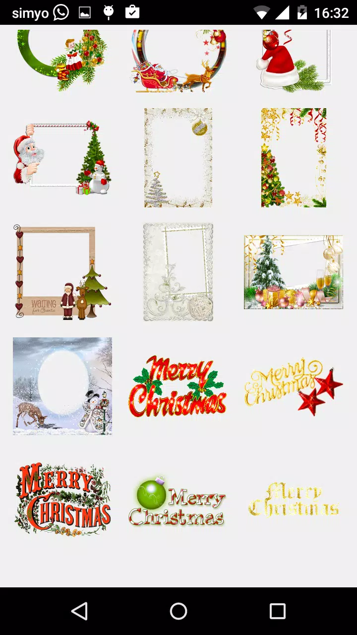 Christmas Photo Frame Creator Screenshots