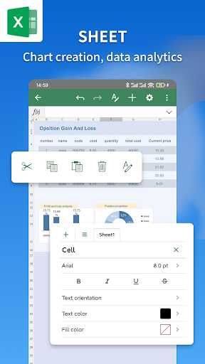 Document Editor:Word,Excel Screenshots
