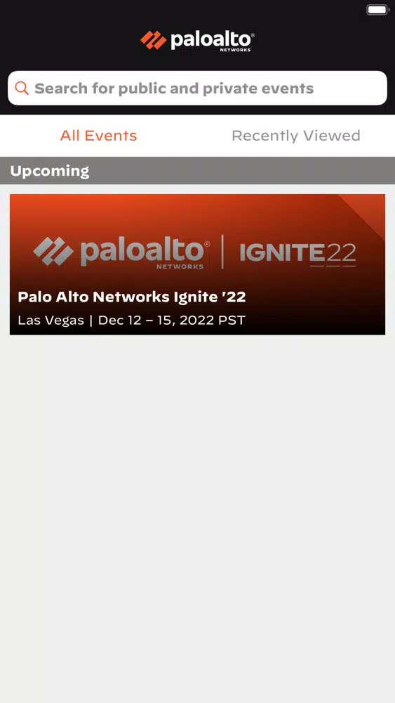 Palo Alto Networks Ignite '22 Screenshots