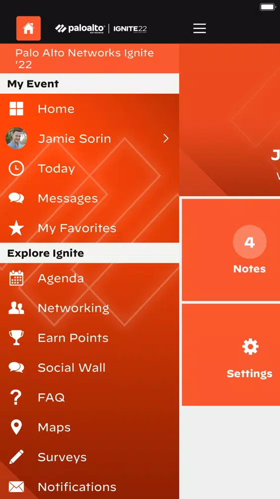 Palo Alto Networks Ignite '22 Screenshots