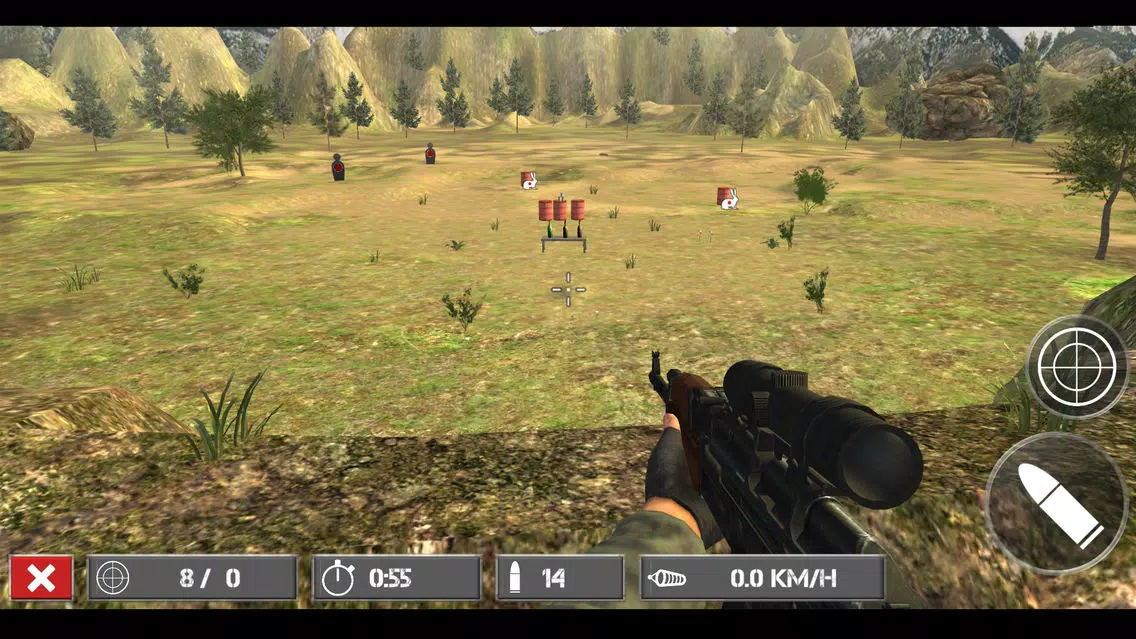 Capturas de tela do Sniper: Shooting training 3D