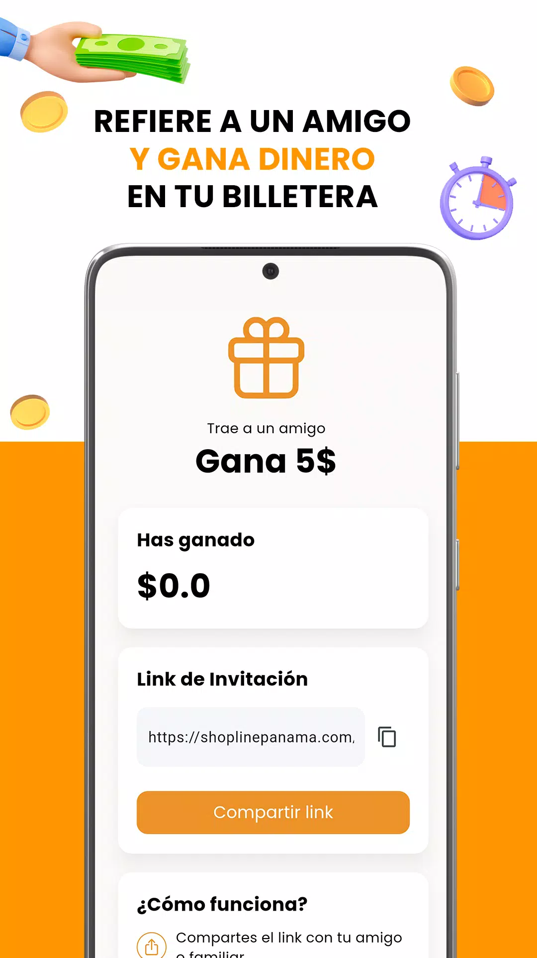 Captures d'écran de Shopline Panamá