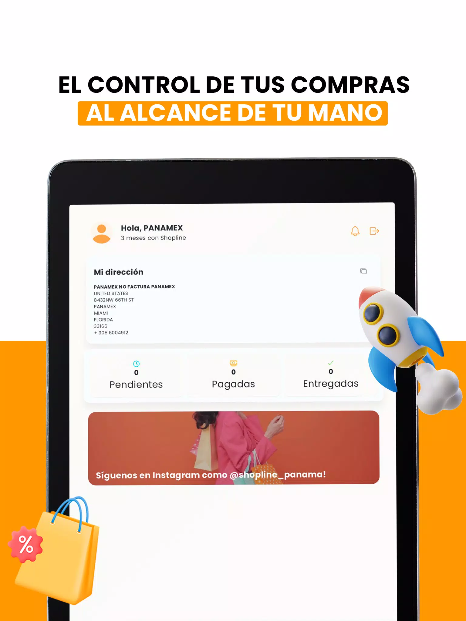 Captures d'écran de Shopline Panamá