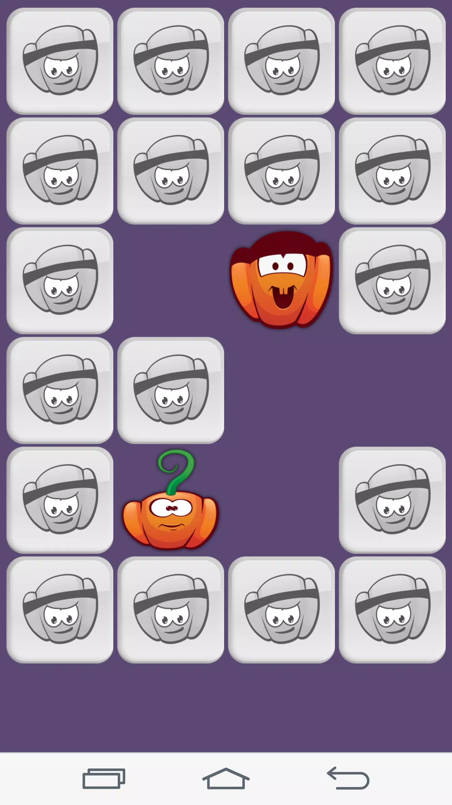 Halloween Memory Game Screenshots