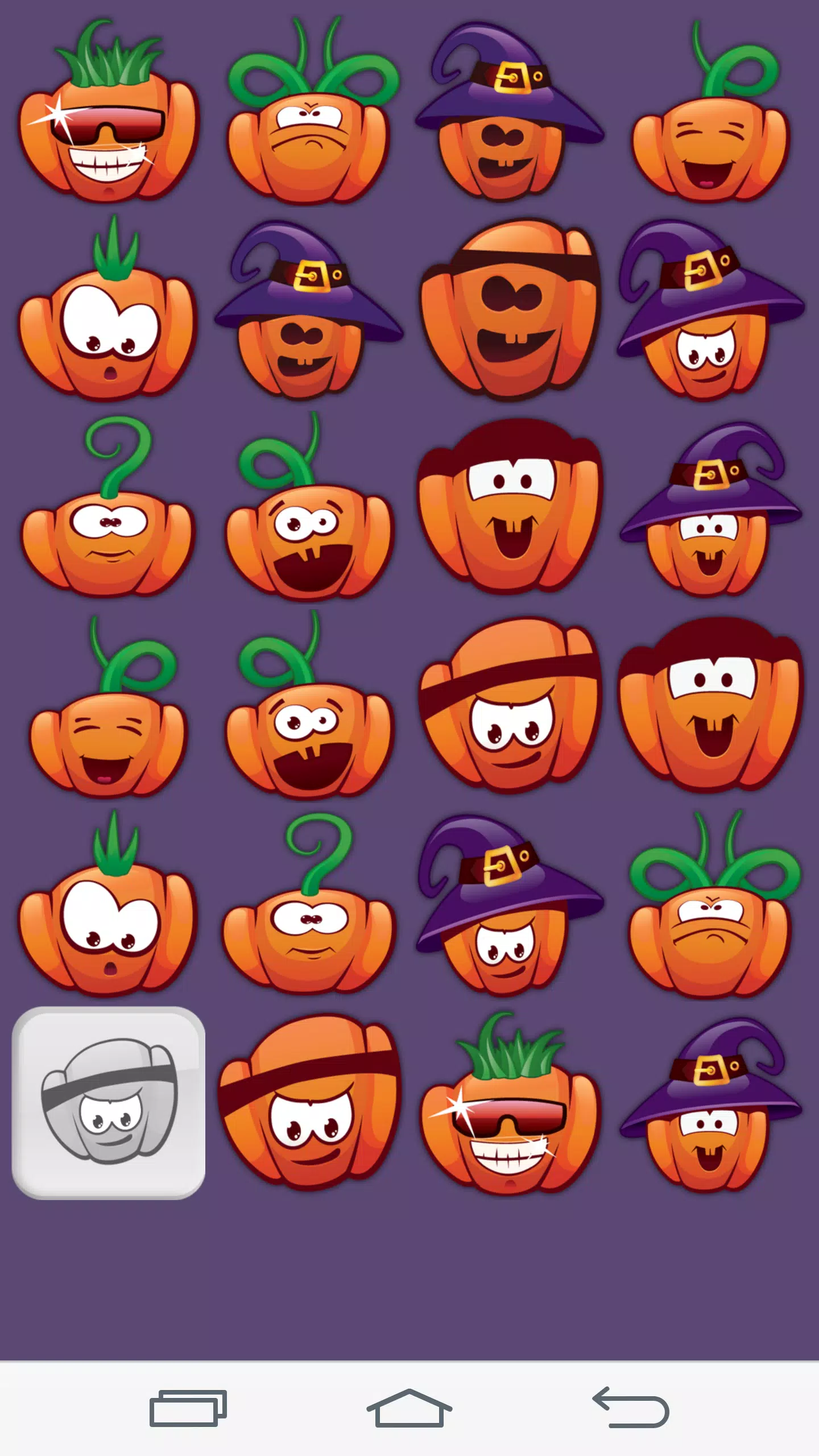 Halloween Memory Game Screenshots