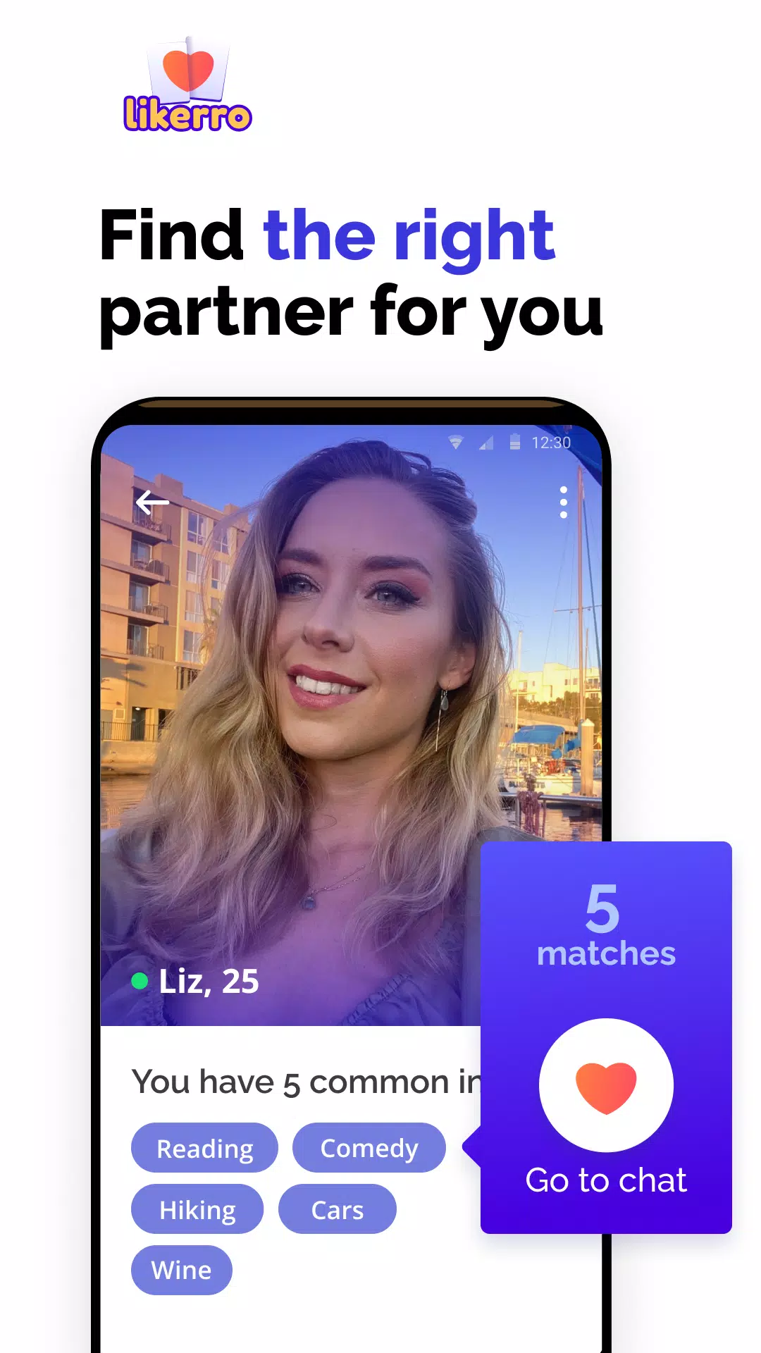 Dating and chat - Likerro应用截图