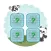 Panda Matching Cards - Zoo Match Game