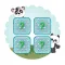 Panda Matching Cards - Zoo Match Game