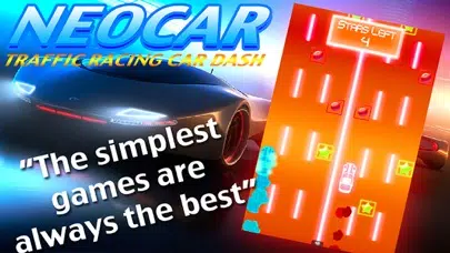 NEOCAR Traffic Racing Car Dash (a neon puzzle action game)应用截图