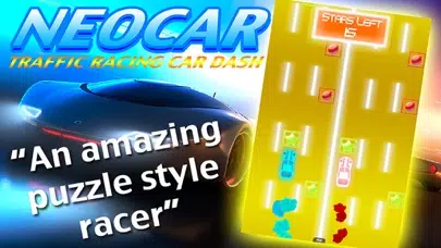 NEOCAR Traffic Racing Car Dash (a neon puzzle action game)应用截图