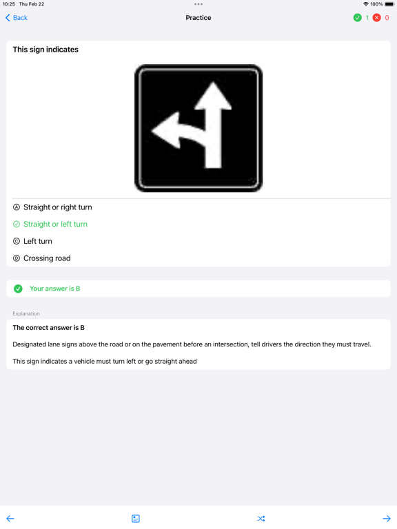 Alberta Driver Test Pro iPad Screenshots