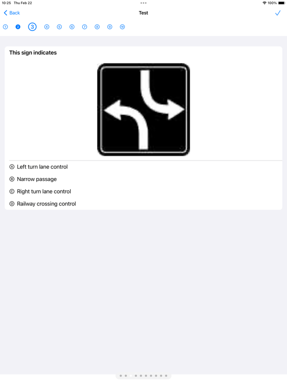 Alberta Driver Test Pro iPad Screenshots