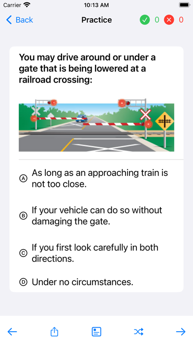 Alberta Driver Test Pro Screenshots