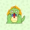 胖绿龙-Fat Green Dinosaur