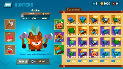 ภาพหน้าจอของ Tiny Hunters - Monsters Attack