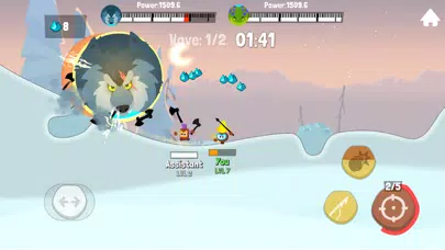 ภาพหน้าจอของ Tiny Hunters - Monsters Attack
