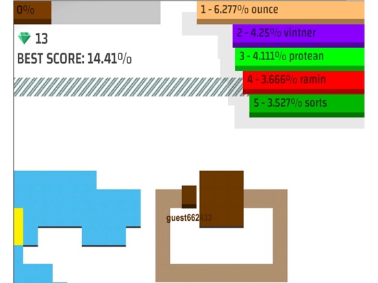 Скриншоты Paper Color - io,arcade games iPad 
