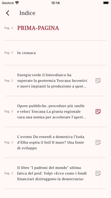 Capturas de pantalla de Il Tirreno