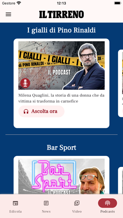Capturas de pantalla de Il Tirreno