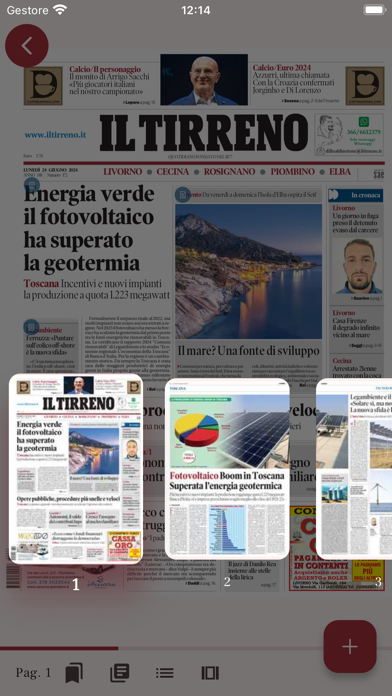 Capturas de pantalla de Il Tirreno