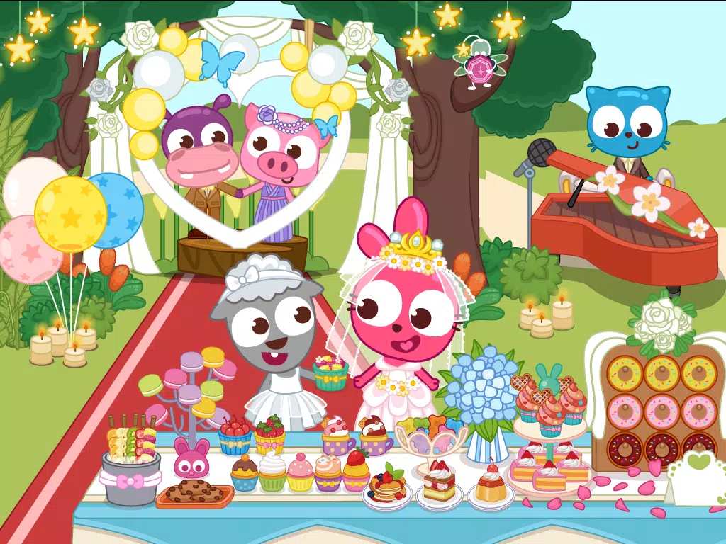 تصاویر Papo Town Wedding Party