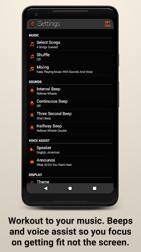 Tabata Timer and HIIT Timer Screenshots